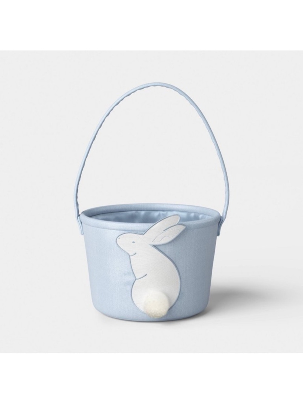 New Easter Basket Embroidered Bunny Fabric - Threshold™